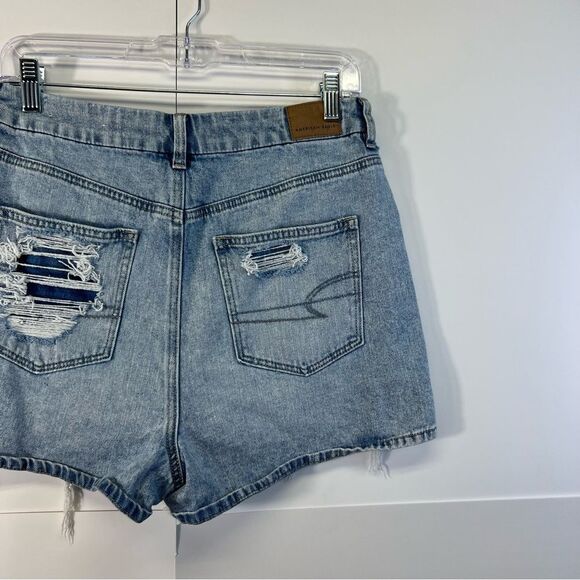 Sz 8 American Eagle Curvy Mom Short comfort stretch waistband - Picture 7 of 15